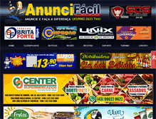 Tablet Screenshot of anuncifacil.com.br